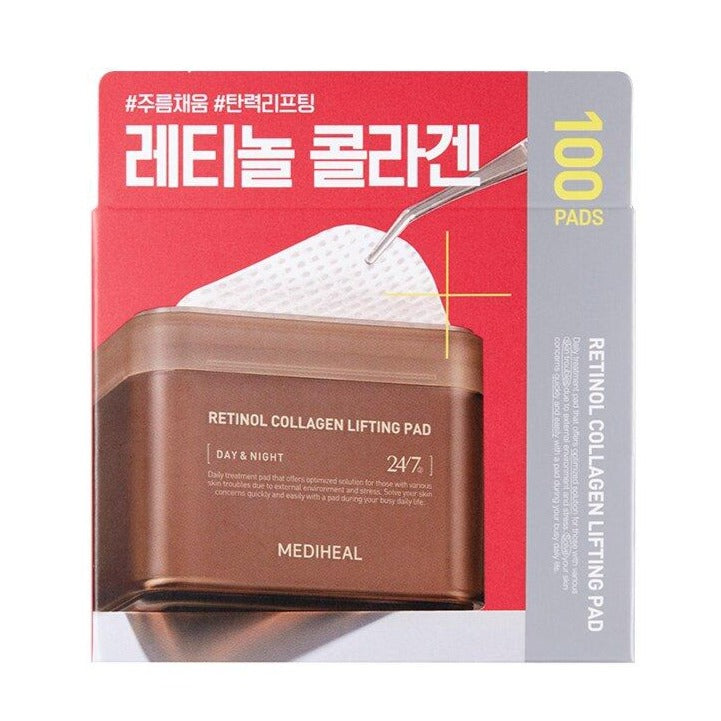 Mediheal, Pads Retinol Collagen, 100 pcs