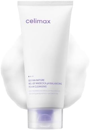 celimax, Mousse nettoyante Derma Nature Relief Madecica pH Balancing, 150ml