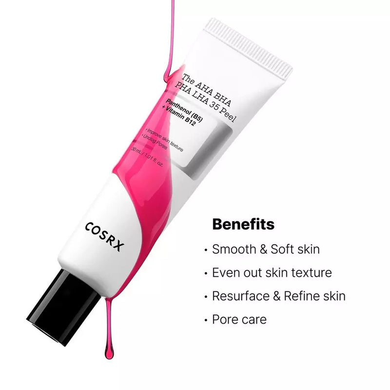 Cosrx, Peeling The AHA BHA PHA LHA 35, 30ml