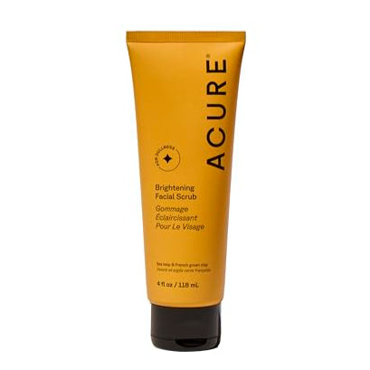 Acure, Gommage éclaircissant du visage, 118 ml
