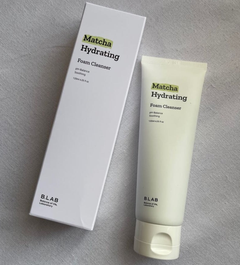 B.LAB, Mousse Nettoyante Hydratante Matcha, 120 ml