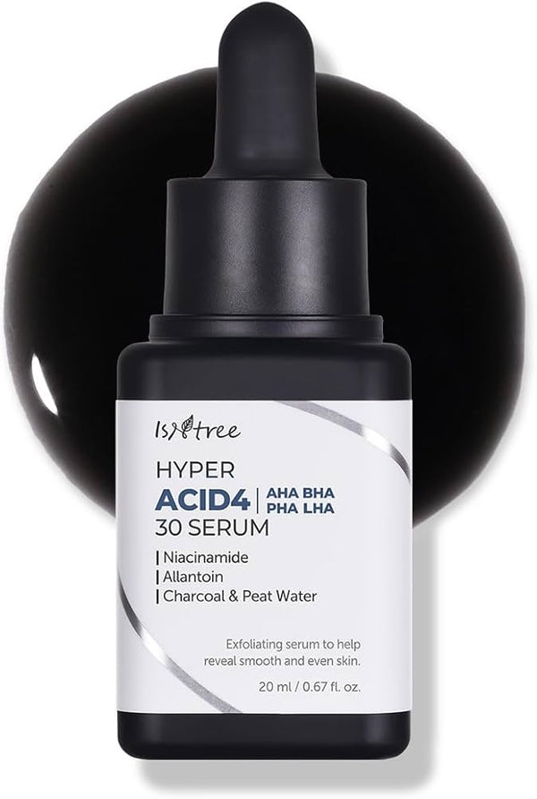 Isntree, Serum Peeling Hyper Acid 4 AHA BHA PHA LHA 30, 20ml