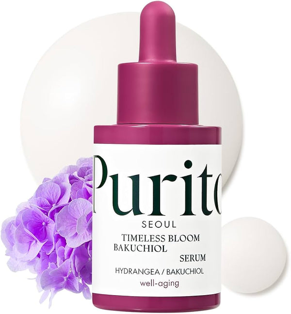 PURITO SEOUL, Serum Bakuchiol Timeless Bloom, 30 ml