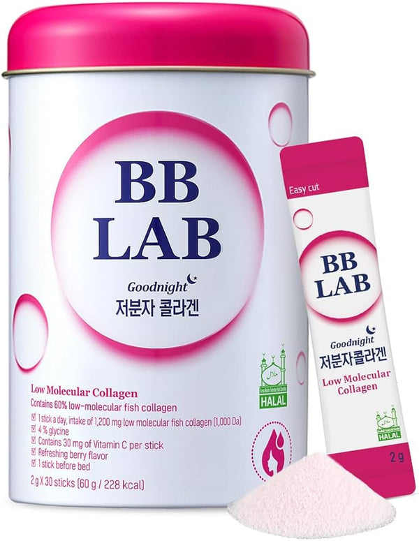 Nutrione, Collagen BB LAB Goodnight Low Molecular, 30 sachets x 2g