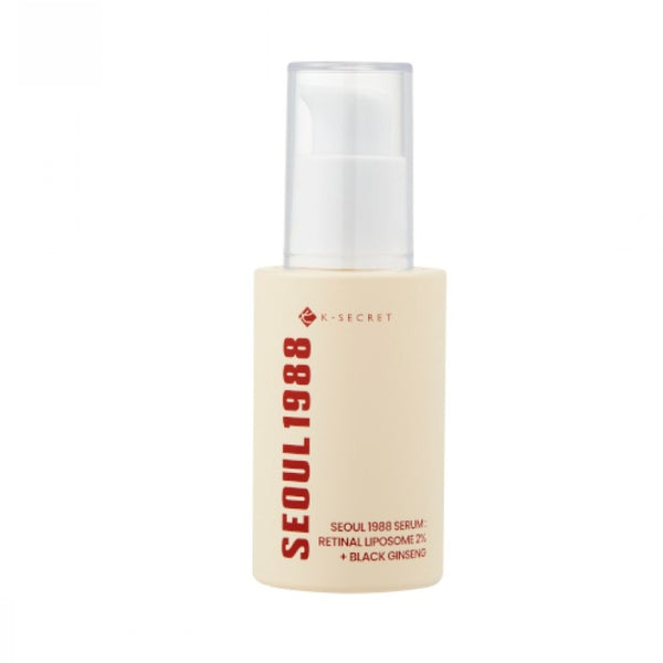 KSECRET, Serum SEOUL 1988 : Retinal Liposome 2% + Black Ginseng, 30ml