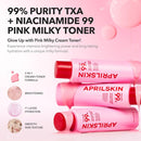Aprilskin, Milky Toner TXA Niacinamide 99, 150ml