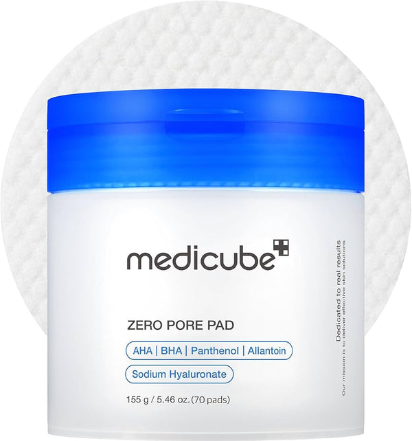 medicube, Pads Zero Pore 2.0, 70 pcs