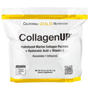 California Gold Nutrition, CollagenUP, collagène hydrolysé marin + acide hyaluronique + vitamine C, Sans saveur  (1 kg)