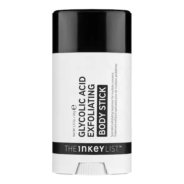 The Inkey List, Stick Corporel Exfoliant à l'Acide Glycolique, 45g