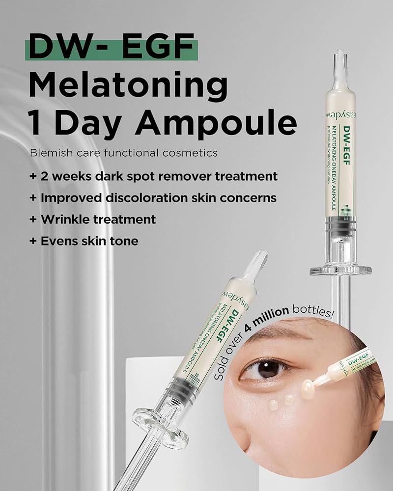 Easydew, Set Ampoule DW-EGF Melatoning Oneday, 7pcs