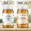 True Sea Moss, Gel de mousse de mer,  Mangue et ananas, 453g