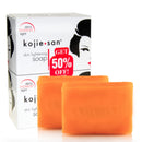 Kojie San, 1 Piece Savon Eclaircissant à L'Acide Kojic, 135 g (Sans Emballage à l'achat d'une Pièce) (Avec Emballage à l'achat de 3 Savons)