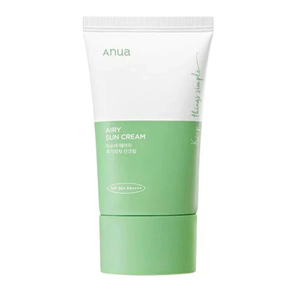 Anua, Creme Solaire Airy, 50 ml