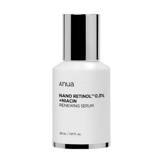 Anua, Serum régénérant Nano Retinol 0.3% + Niacin, 30 ml