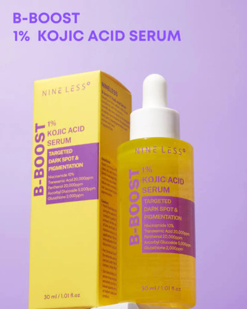 NINELESS, Serum Acide Kojique 1% - B-Boost , 30ml