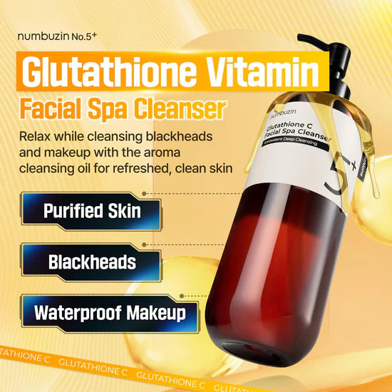 numbuzin, Huile Nettoyante No. 5 Glutathione Vitamin, 200ml