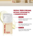 KSECRET - SEOUL 1988 Creme : Retinal Liposome 1% + Fermented Rice, 50ml