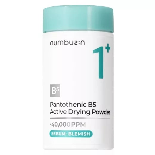 numbuzin, Poudre Siccative No.1 Pantothenic B5 Active, 7g