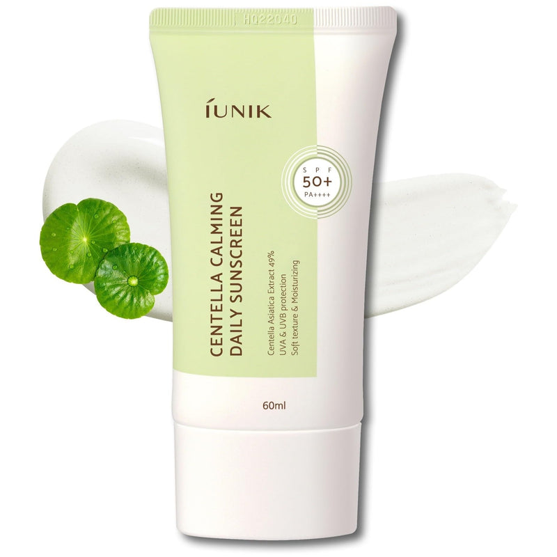 iUNIK, Crème solaire quotidienne Calming Centella, 60 ml