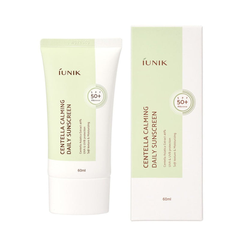 iUNIK, Crème solaire quotidienne Calming Centella, 60 ml