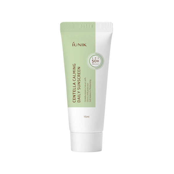 iUNIK, Mini Crème solaire quotidienne Calming Centella, 15 ml