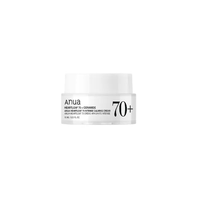 Anua, Mini Creme Hydratante Calmante Intense Heartleaf 70, 10ml