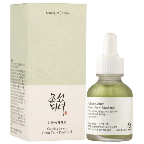 Beauty Of Joseon, Serum Apaisant Calmant Thé vert + Panthénol, 30 ml (Calming Serum)