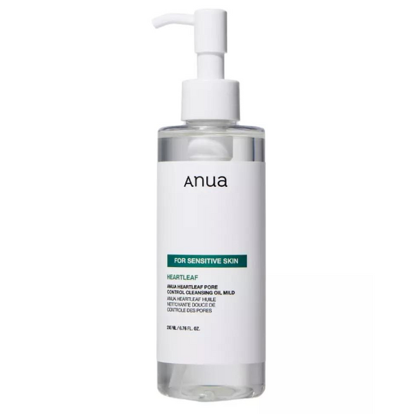 Anua, Light Huile nettoyante Anti-Pores Heartleaf Pour Peau Sensible, 200 ml