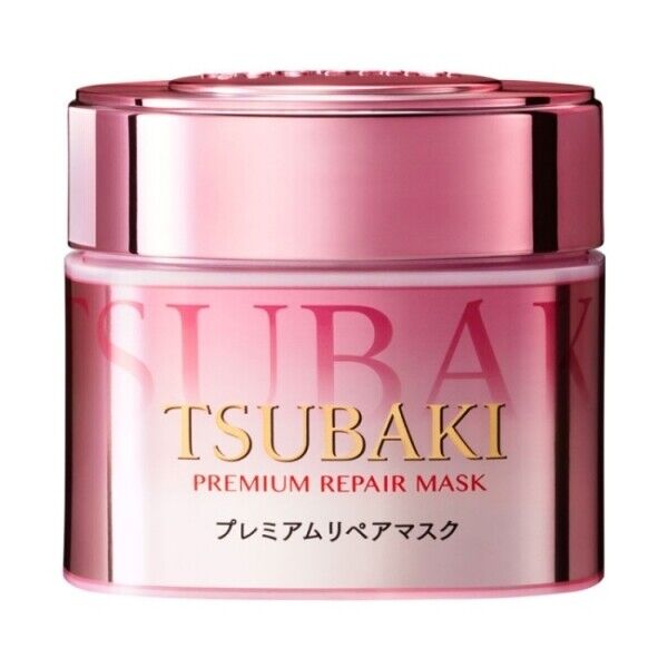 Shiseido, Masque Capillaire Réparateur Tsubaki Premium Pink Camellia, 180  g