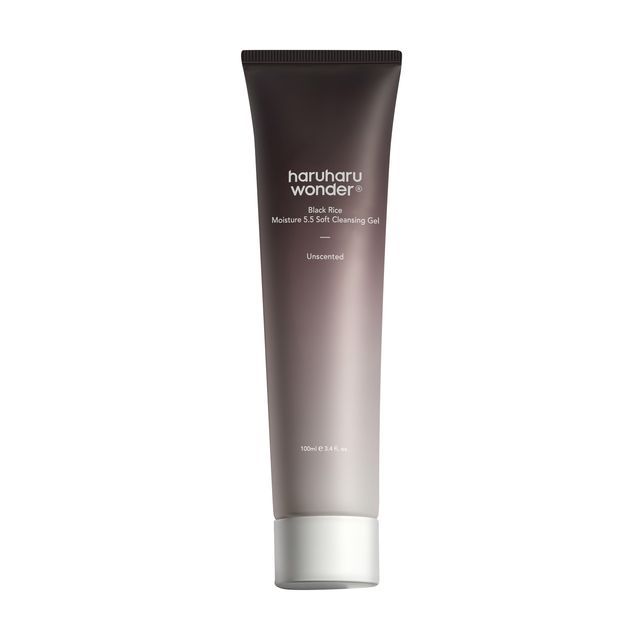 Haruharu WONDER, Gel Nettoyant Black Rice Moisture 5.5 Soft, 100 ml