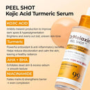 Dr.Melaxin, Peel Shot Exfoliating Kojic Acid Turmeric Serum, 80ml