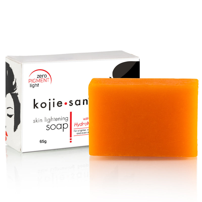 Kojie San, 1 Piece Savon Eclaircissant à L'Acide Kojic, 65 g (Sans Emballage à l'achat d'une Pièce) (Avec Emballage à l'achat de 3 Savons)