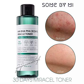 Some By Mi, Toner 30 Days Miracle AHA BHA PHA, 150 ml