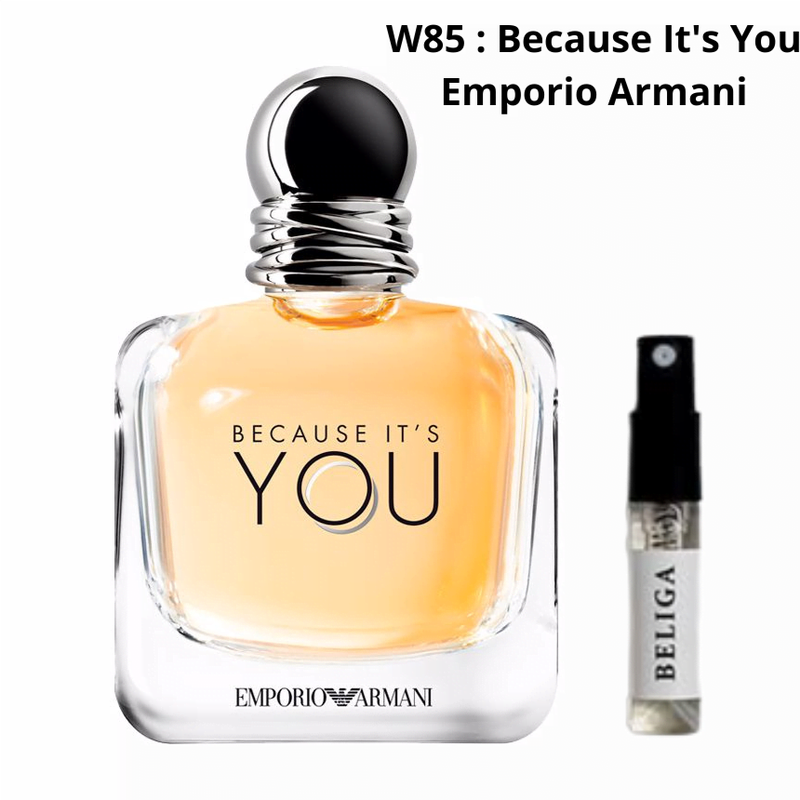 Emporio Armani, Because It's You, Pour Femme, 3ml (W85) (Fruité/Sucré/Vanille)