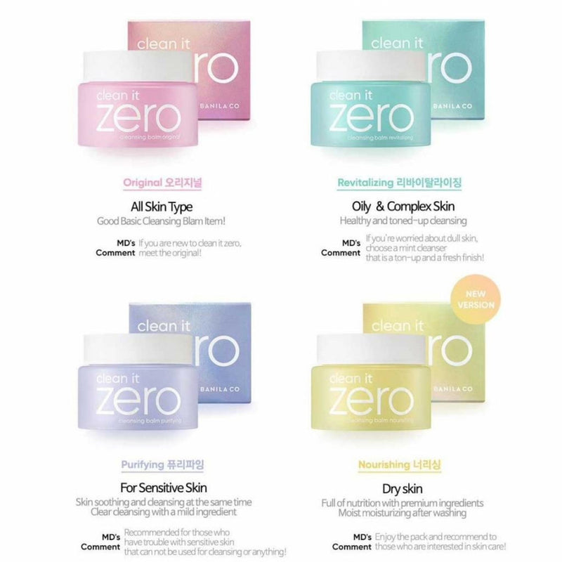 Banila Co, Kit d'essai spécial Clean It Zero, 7ml x 4