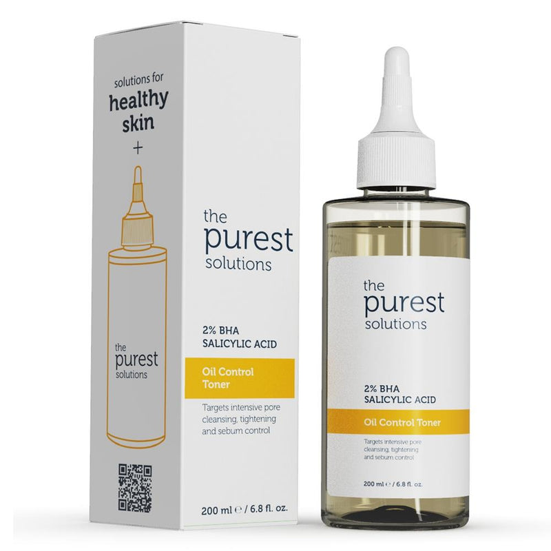 The Purest Solutions, Toner raffermissante pour les pores, 2% BHA Acide Slicylique, 200ml