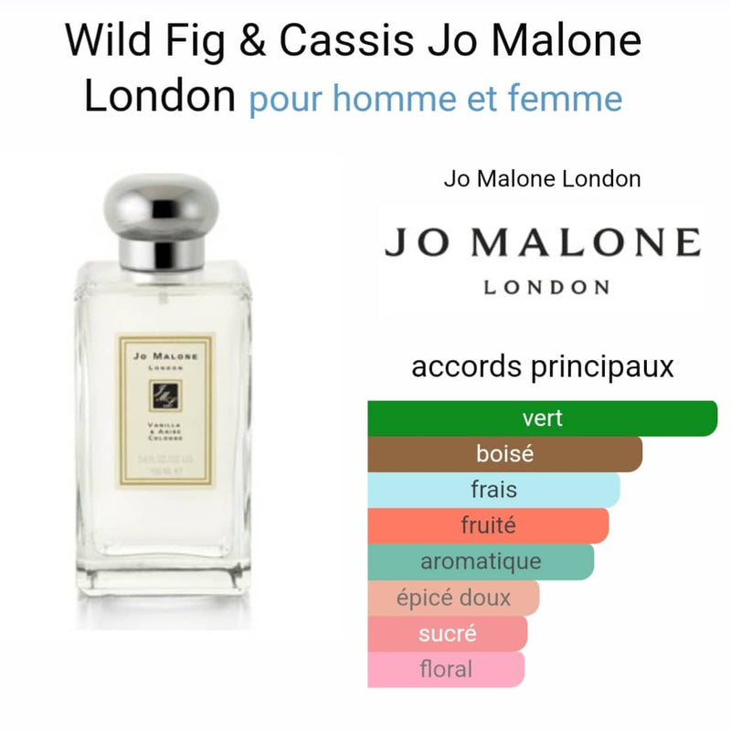 Jo Malone London, Wild Fig & Cassis, Unisex, 3ml (N147) (Vert/Boisé/Frais)